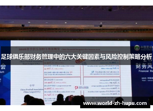 足球俱乐部财务管理中的六大关键因素与风险控制策略分析 足球俱乐部财务管理中的六大关键因素与风险控制策略分析